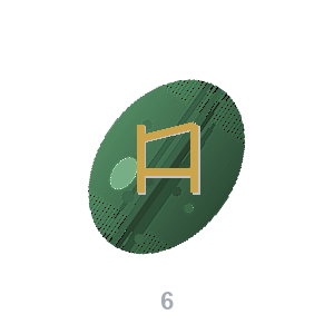 Taurus lucky symbol